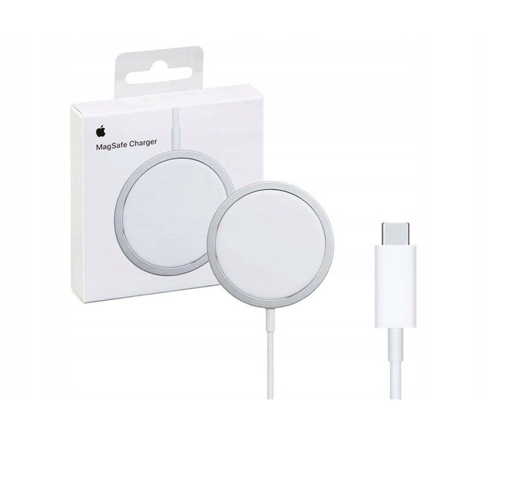 ORYGINALNA ŁADOWARKA INDUKCYJNA APPLE MAGSAFE DO IPHONE 11 12 13 14 15 PRO Stan opakowania oryginalne