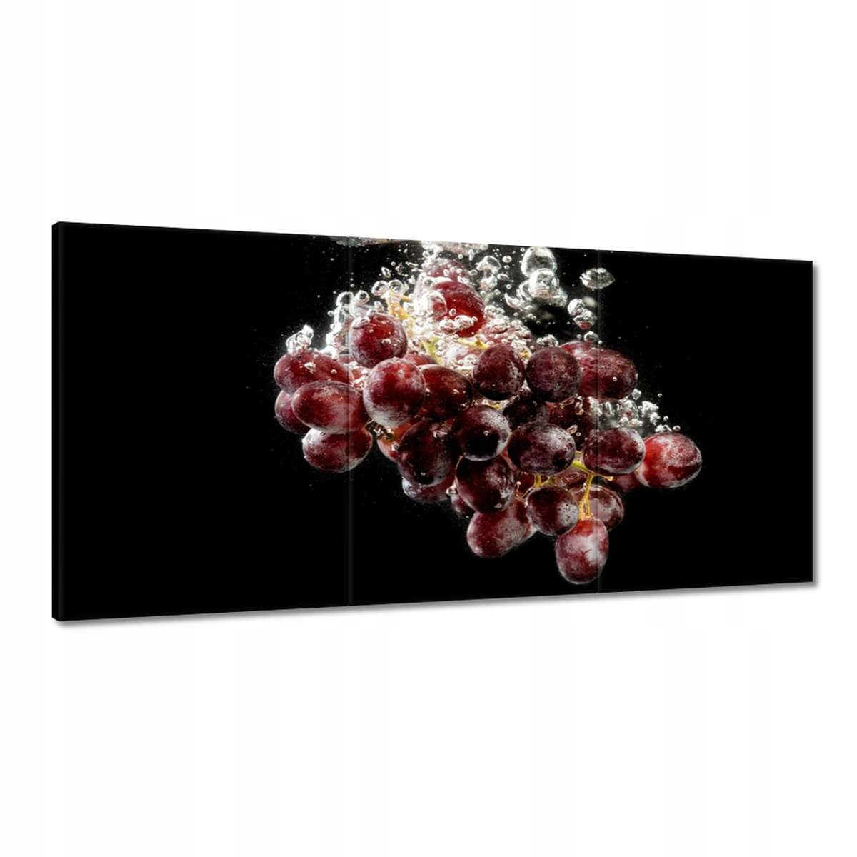 Obrazy 180x90 Tmavé hrozno vo vode