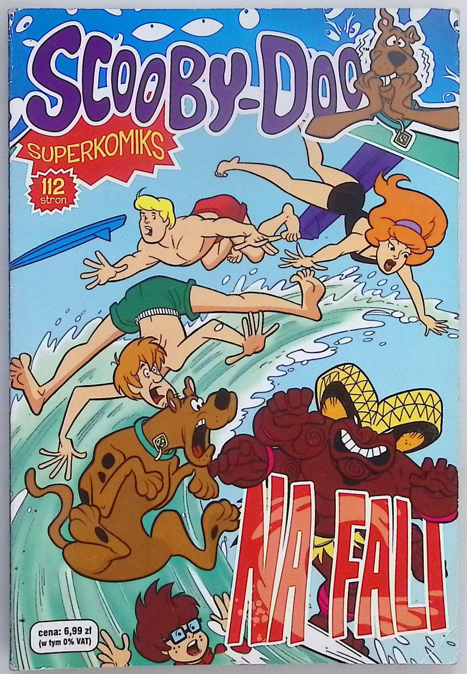 Scooby doo superkomiks na fali