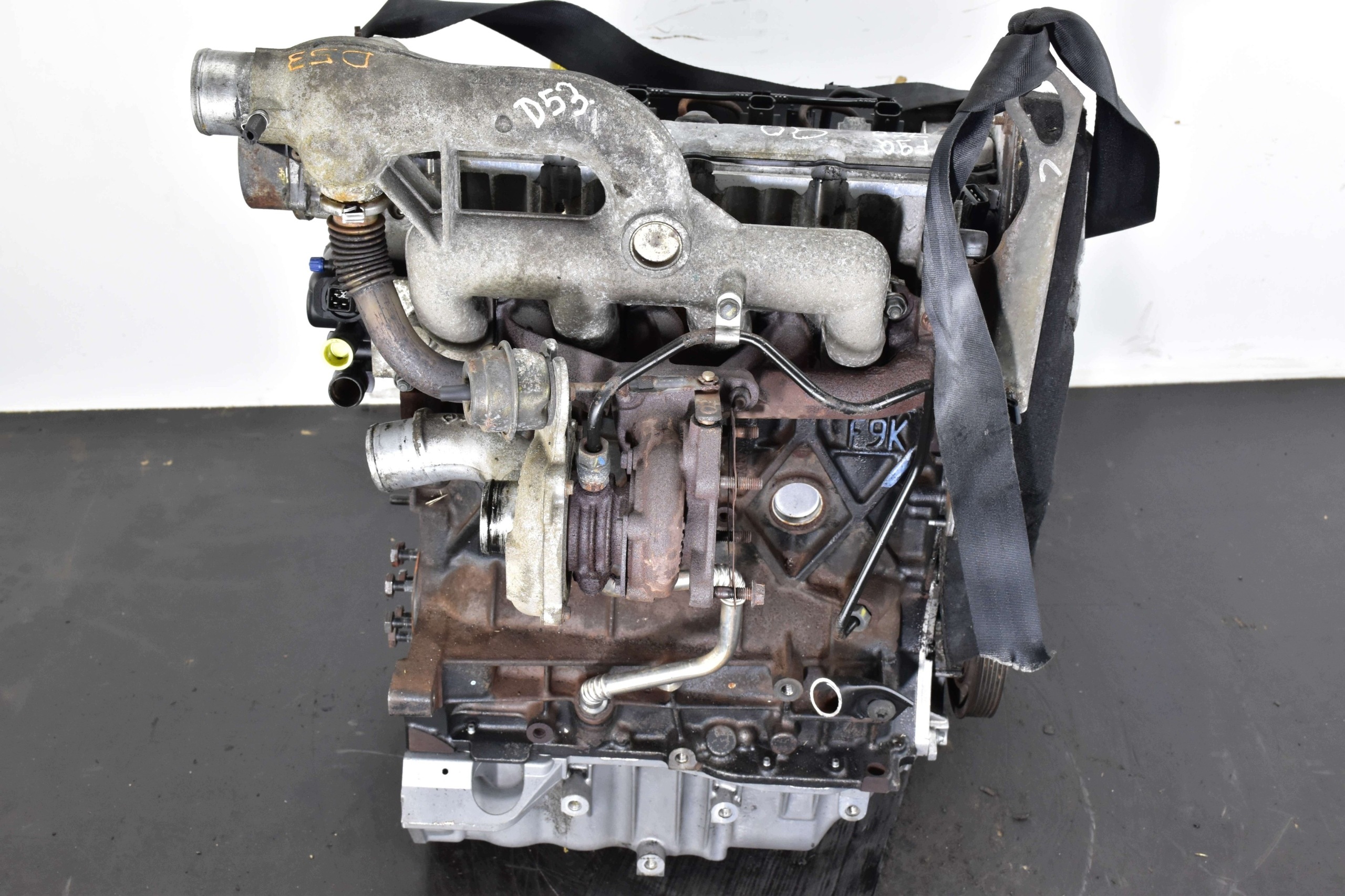 engine RENAULT TRAFIC II VIVARO MASTER 1.9 dCi F9K !! POMIAR KOMPRESJI !!