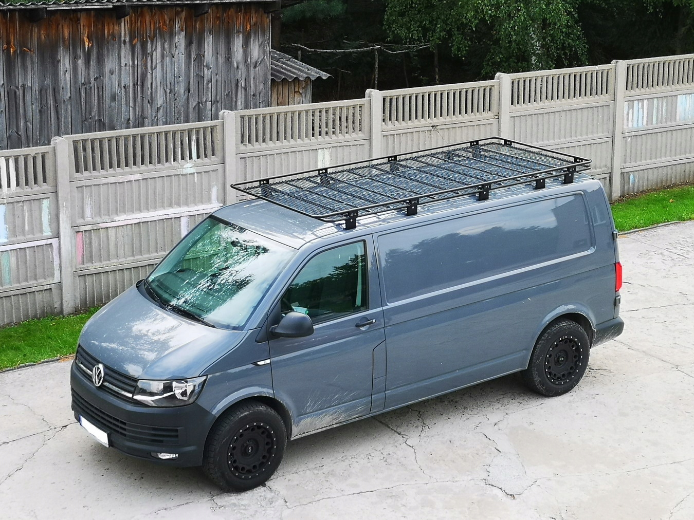 Багажник на крышу VW transporter T5 T6 длинный, без S