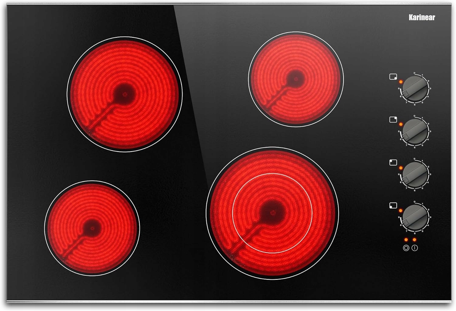 Karinear KNC-D46703-BB Płyta grzewcza ceramiczna 77cm 4 palniki 6700 W