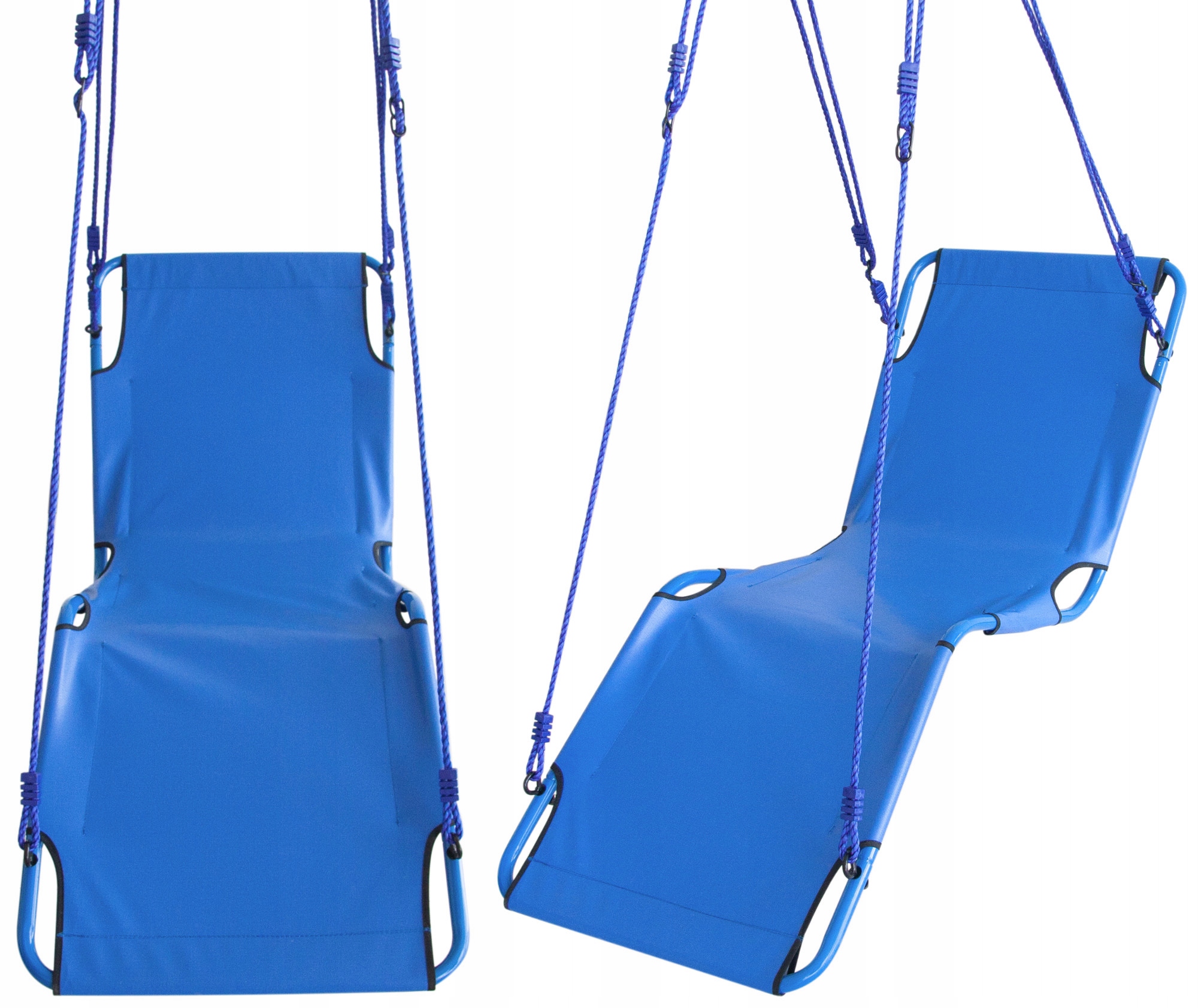 Duży Fotel Leżak Wiszący Ogrodowy Huśtawka Hamak Bocianie Gniazdo 170 Cm