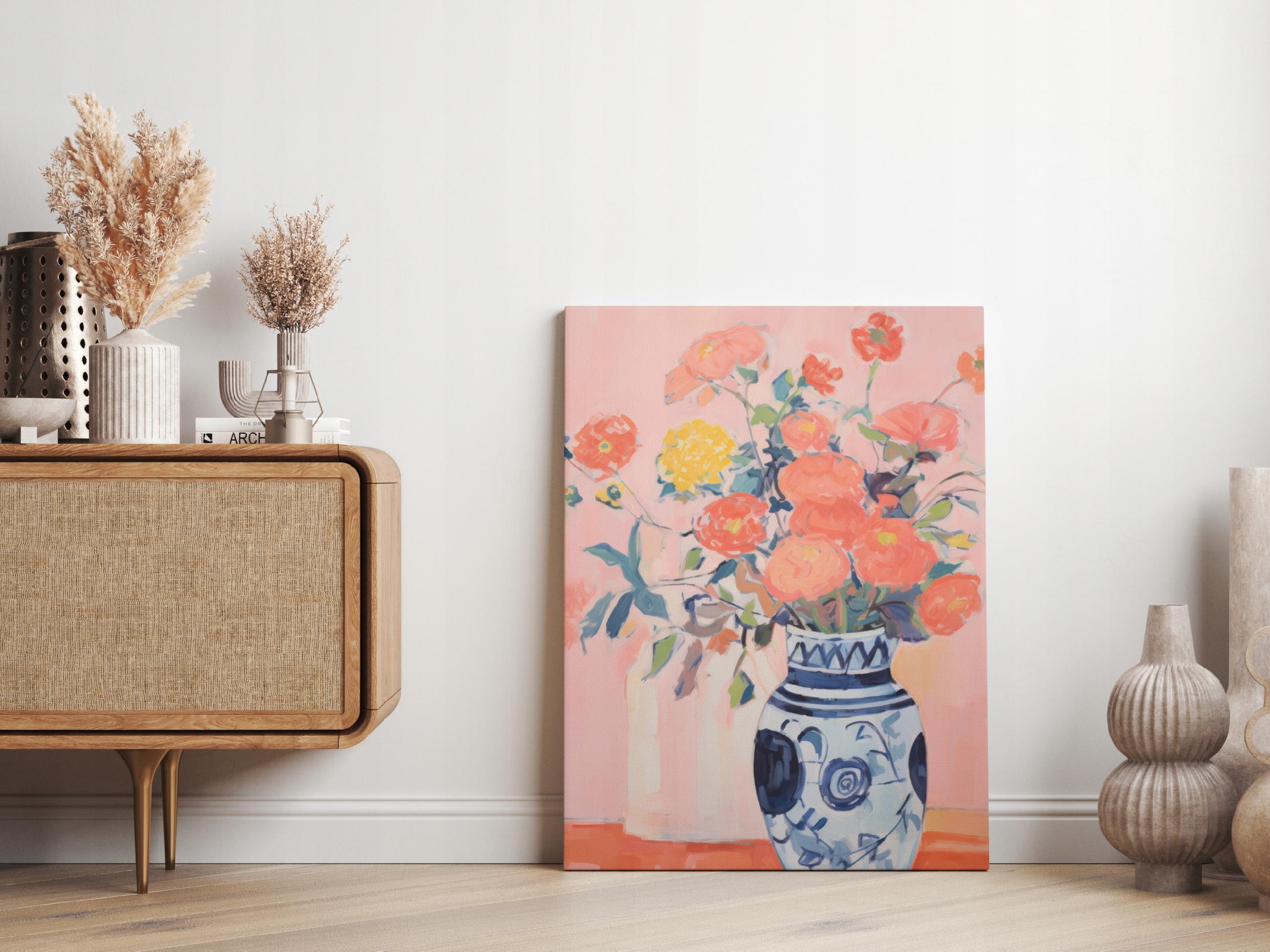 OBRAZY NA PŁÓTNIE NA ŚCIANĘ OBRAZ DO SALONU PEJZAŻ ŁĄKA *wiele wzorów* Wysokość produktu 50 cm