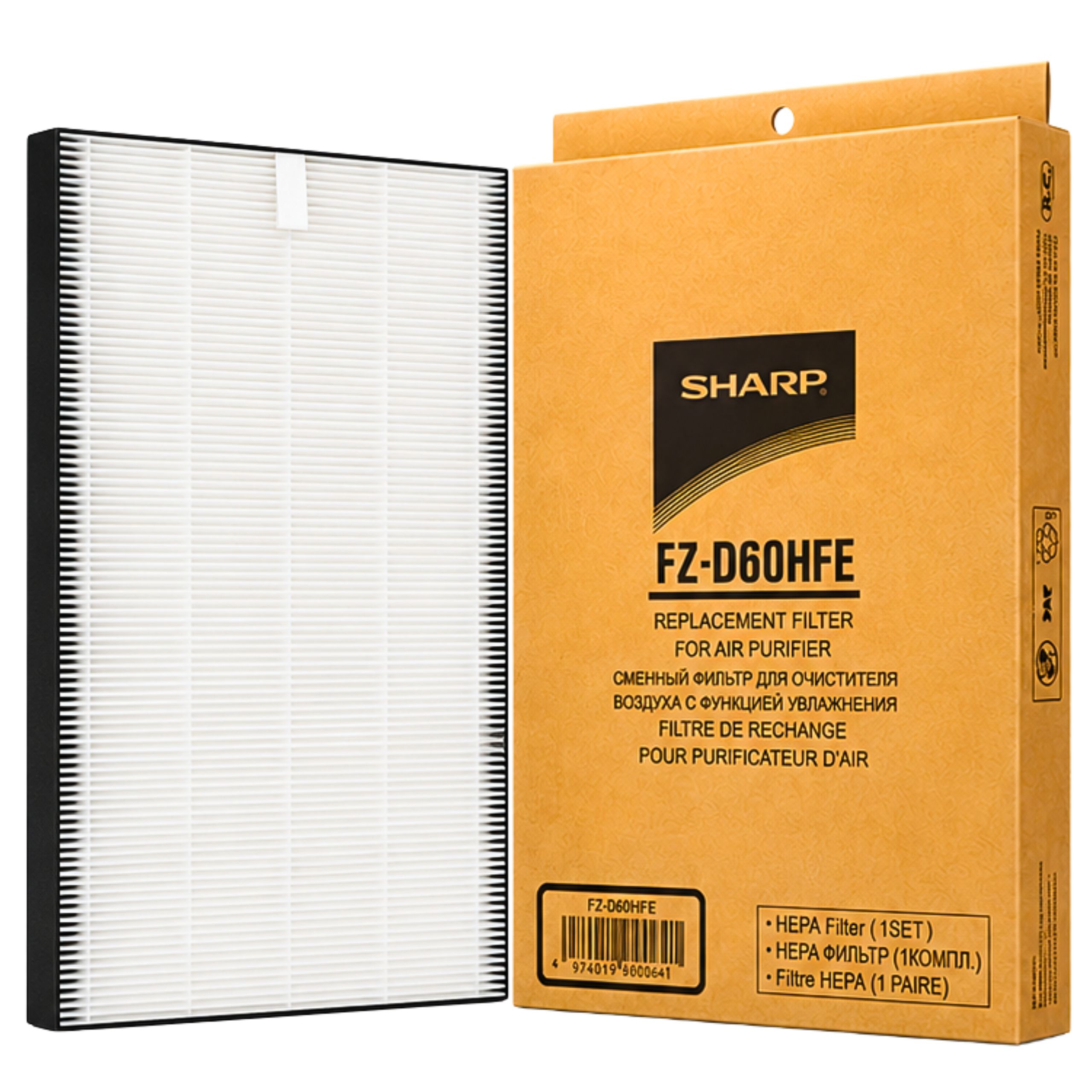 Sharp Originální filtr FZD60HFE Hepa H13 pro čističku KC-D60EUW KC-G60EUW
