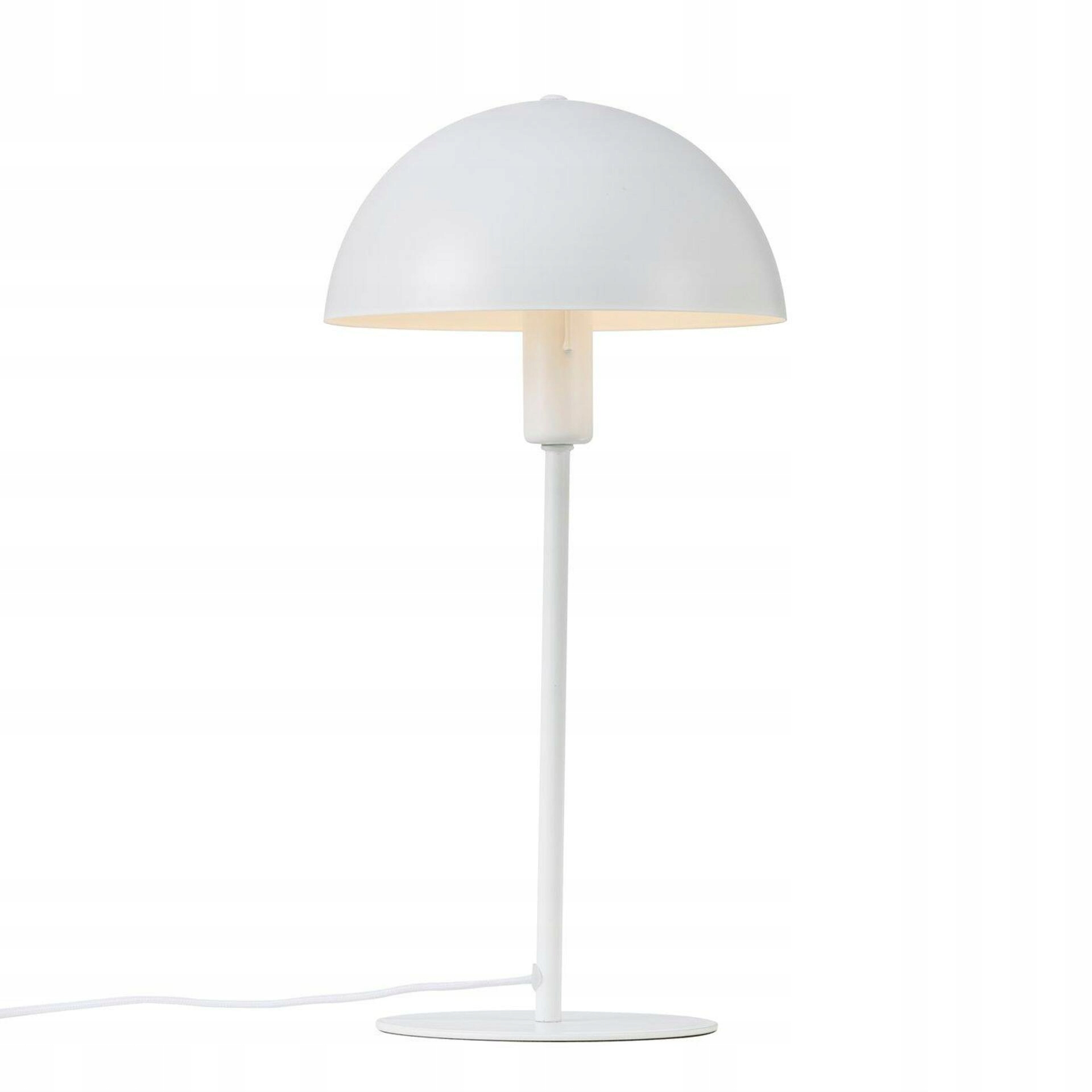 Stolní lampa Lilly E14 40W kov bílá 48555001 Nordlux