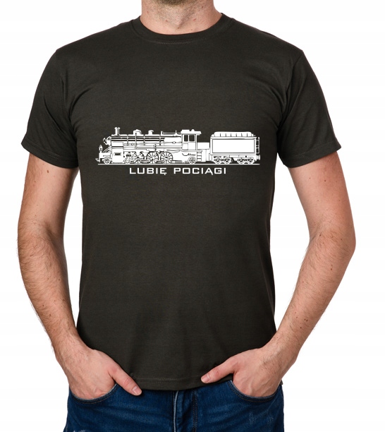 

koszulka Lubię Pociągi prezent