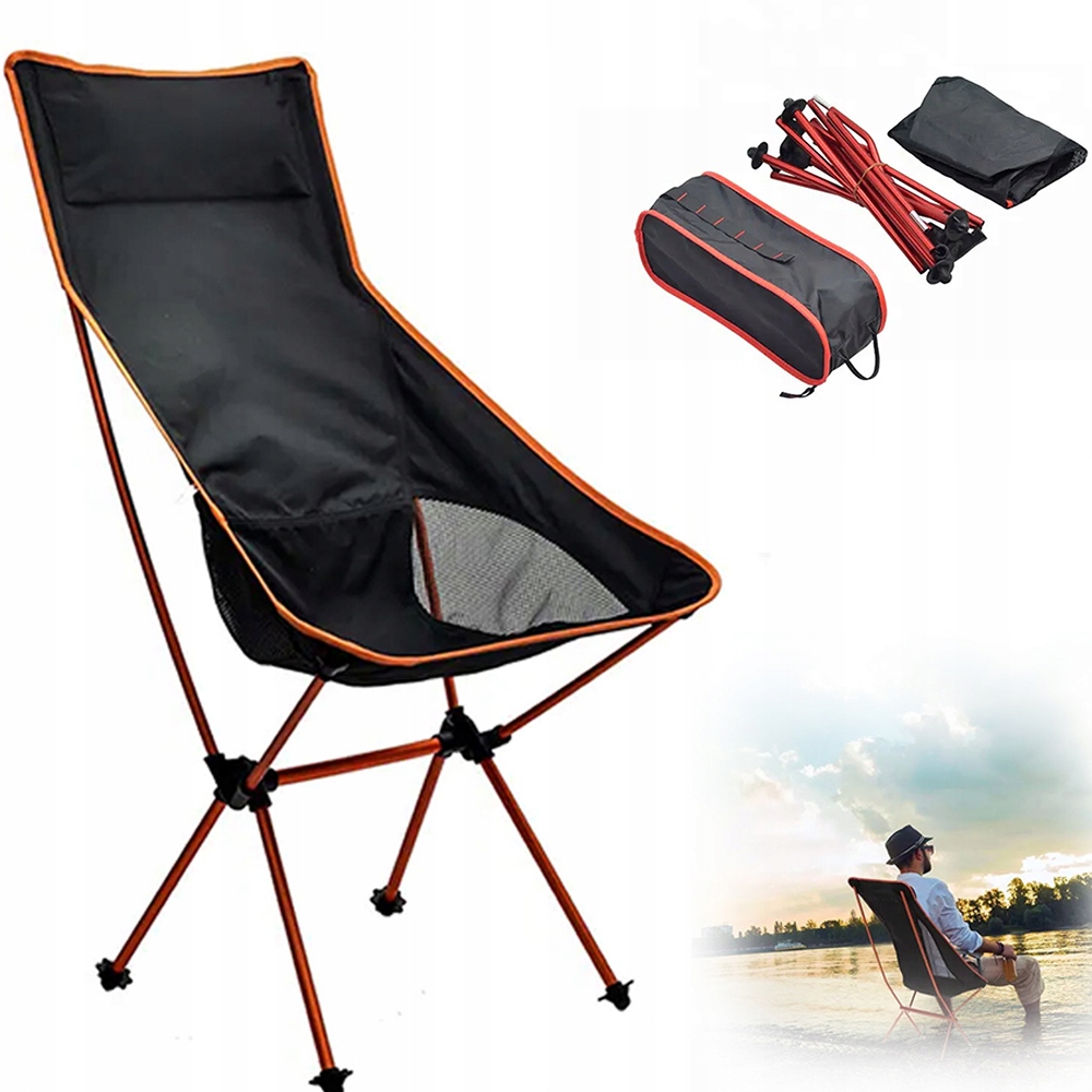Skládací Turistické Zahradní Křeslo S Opěradlem, Pevné A Lehké