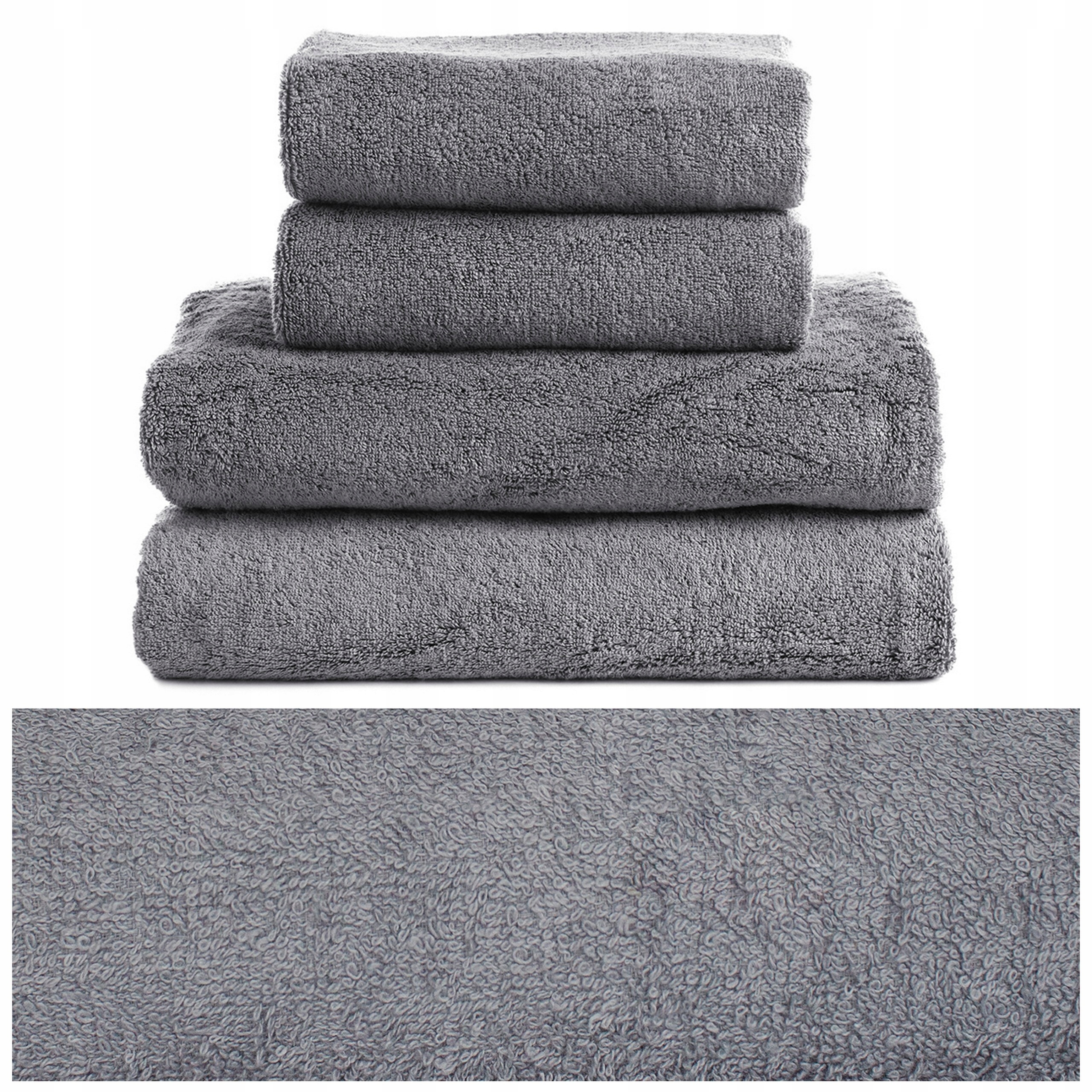 

Komplet ręczników 70x140 2szt 50x100 2szt Frotte