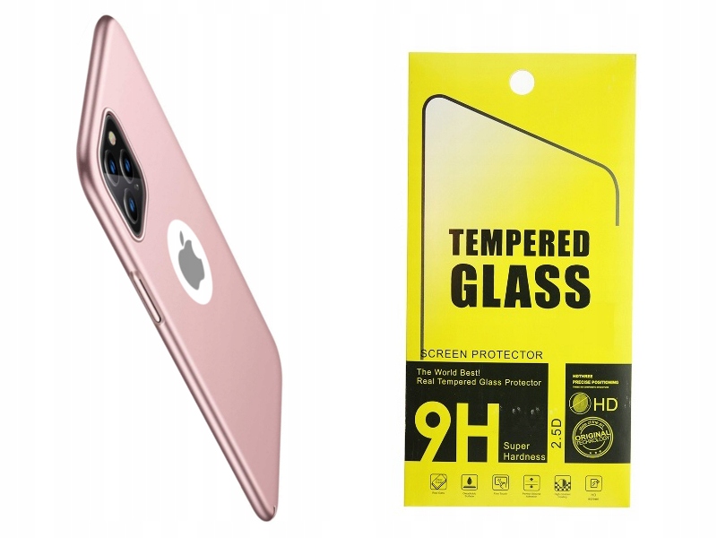 

Etui Ultra Slim Silky Do Apple Iphone 11 + Szkło