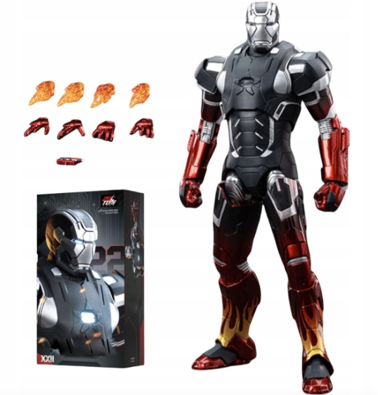 Figurka Iron Man Mk22 XXII Hotrod 18 cm Premium Marvel Zd Toys originál