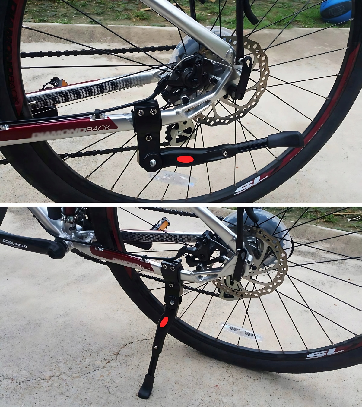 Podpórka Roweru Aluminium Stopka do Rowerów Górskich Szosowych Sportowych Marka inna