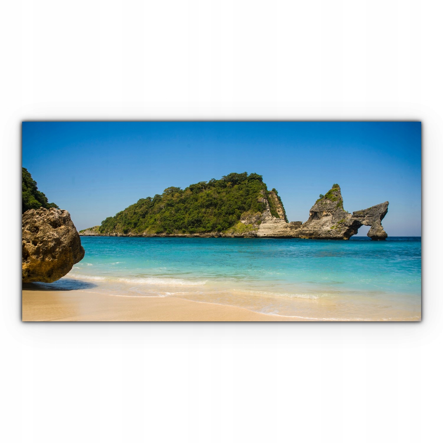 

Nowoczesny Canvas 140x70 Tropiki Wyspa Krajobraz