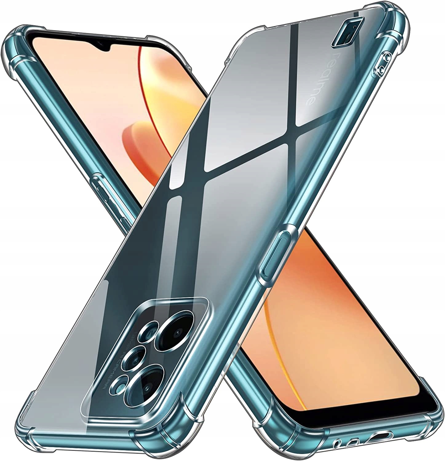 

Etui na Realme C31 Anti Shock Clear Case Szkło