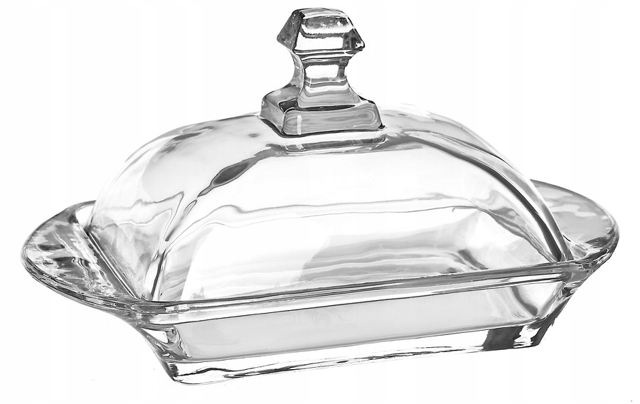 

Maselniczka Szklana Pojemnik Na Masło Twaróg Karo