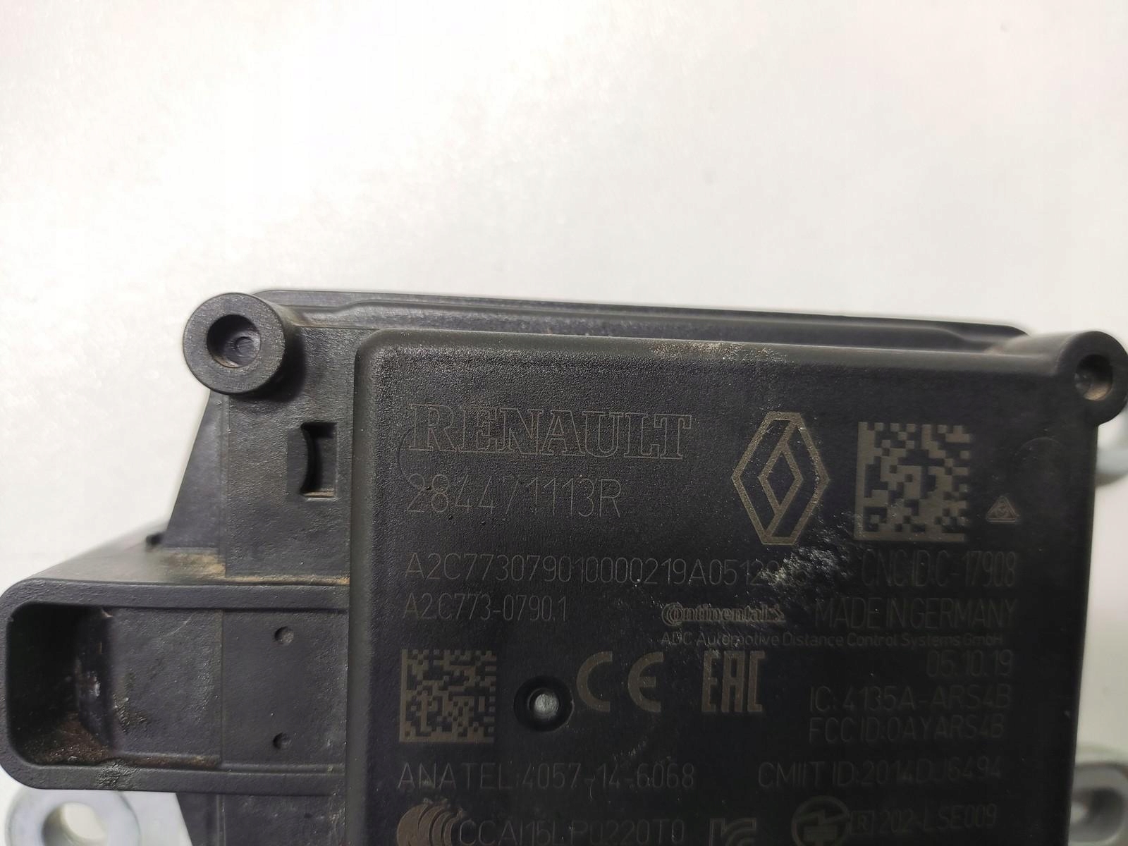 RADAR SENSOR DISTRONIC RENAULT CAPTUR II 2019-2024 284471113R