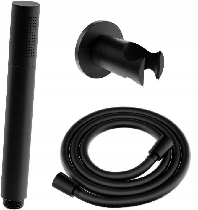 

Mexen Zestaw Prysznicowy Słuchawka R-70 Wąż Czarny