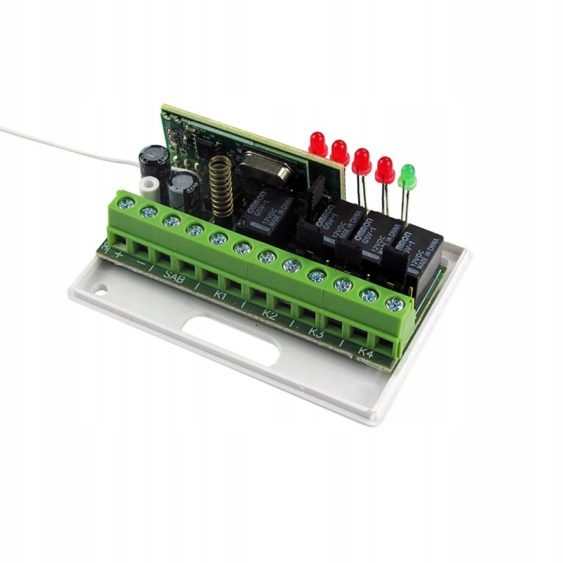 KOMPLET RADIOLINII PUK-144 RSU-K04 CZTEROKANAŁOWY BRAMA GARAŻ ALARM GORKE Typ alarmu bezprzewodowy