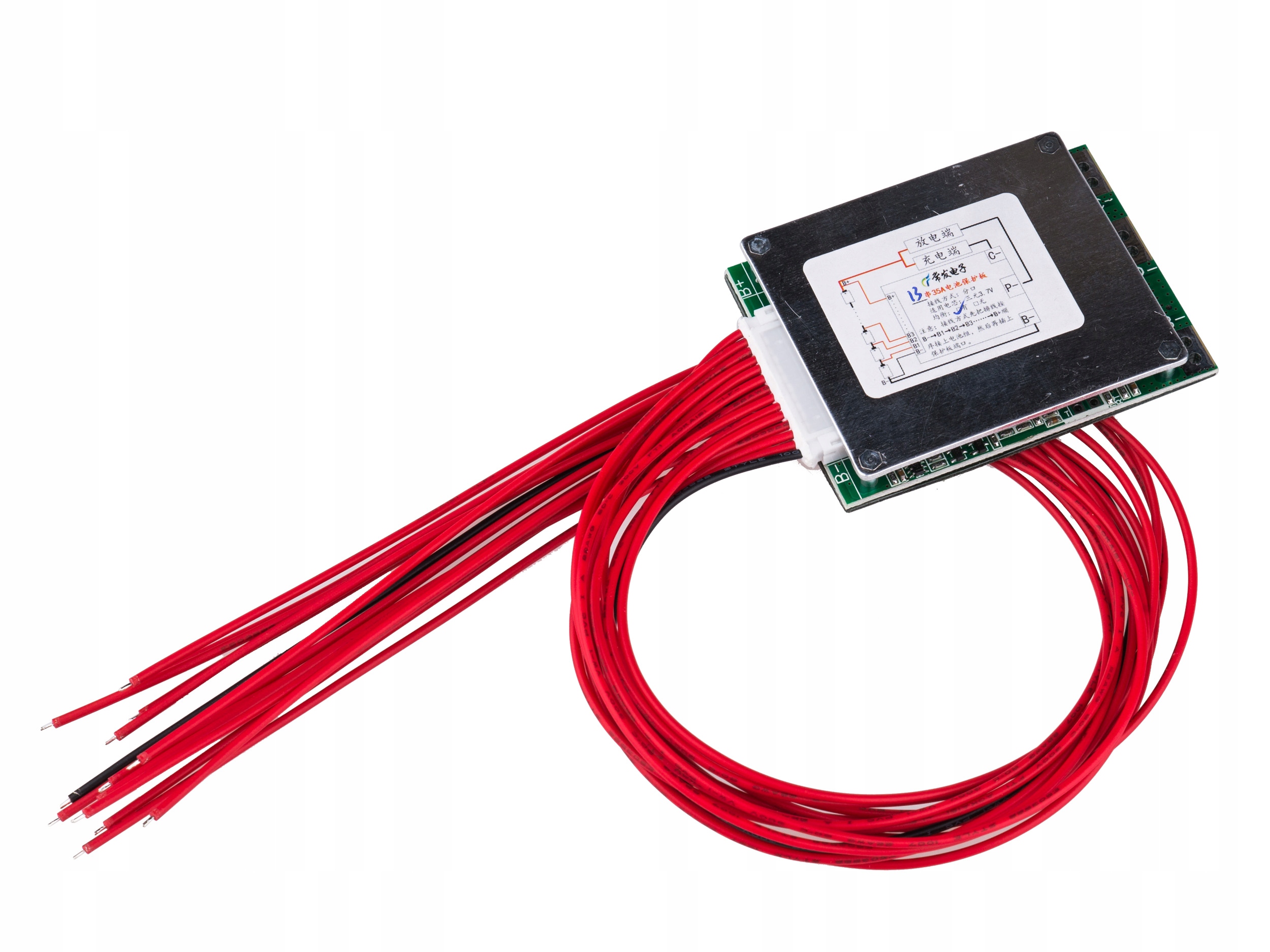 

Ładowarka Bms 13S 35A Li-ion balanser 48V 52.6V