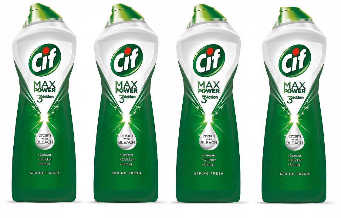 

Mleczko do czyszczenia 1001g Cif Max Power