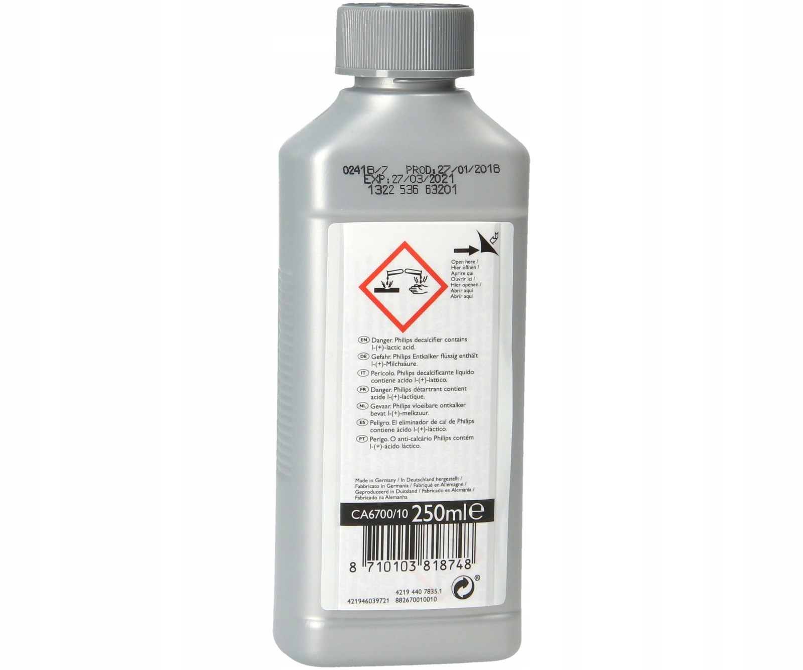 Zestaw do konserwacji ekspresu Saeco Incanto EAN (GTIN) 5900005877117