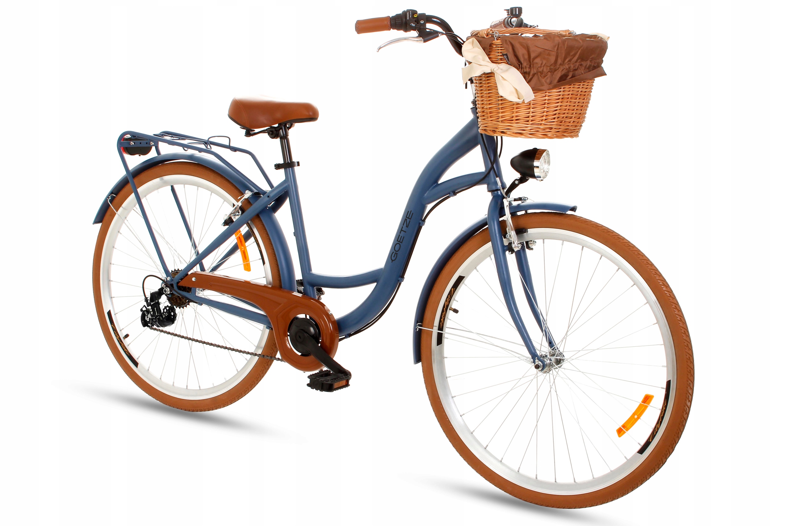 ЖЕНСКИЙ ГОРОДСКОЙ ВЕЛОСИПЕД 28 LADIES 7 SHIMANO BASKET Модель Mood