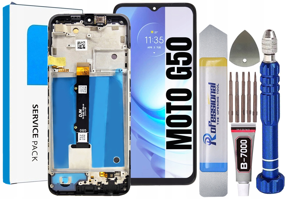 Displej Pro Motorola Moto G50 Originální LCD Displej Rámeček