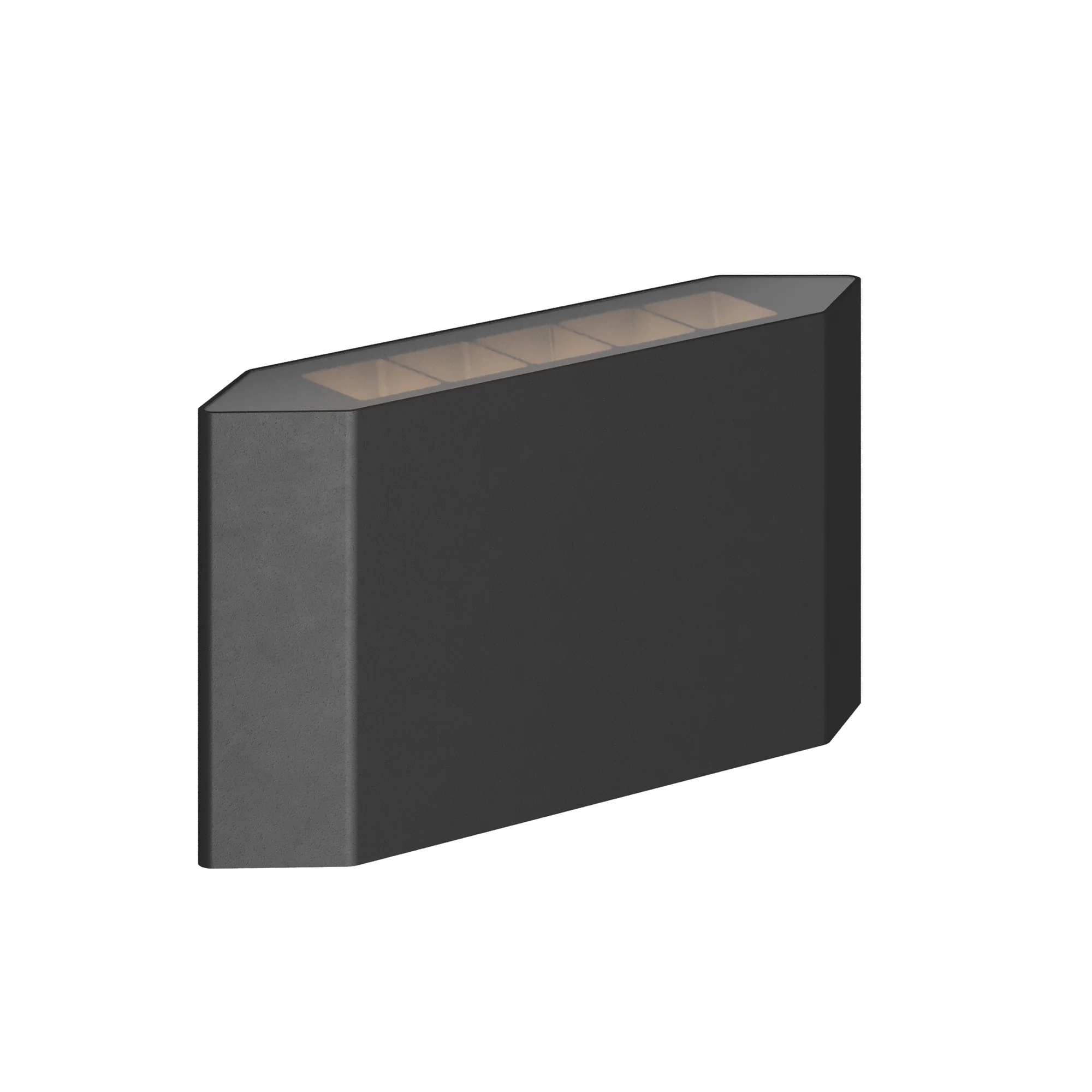 Vonkajšie nástenné svietidlo Led grafitové horné alebo dolné 3000K Maytoni