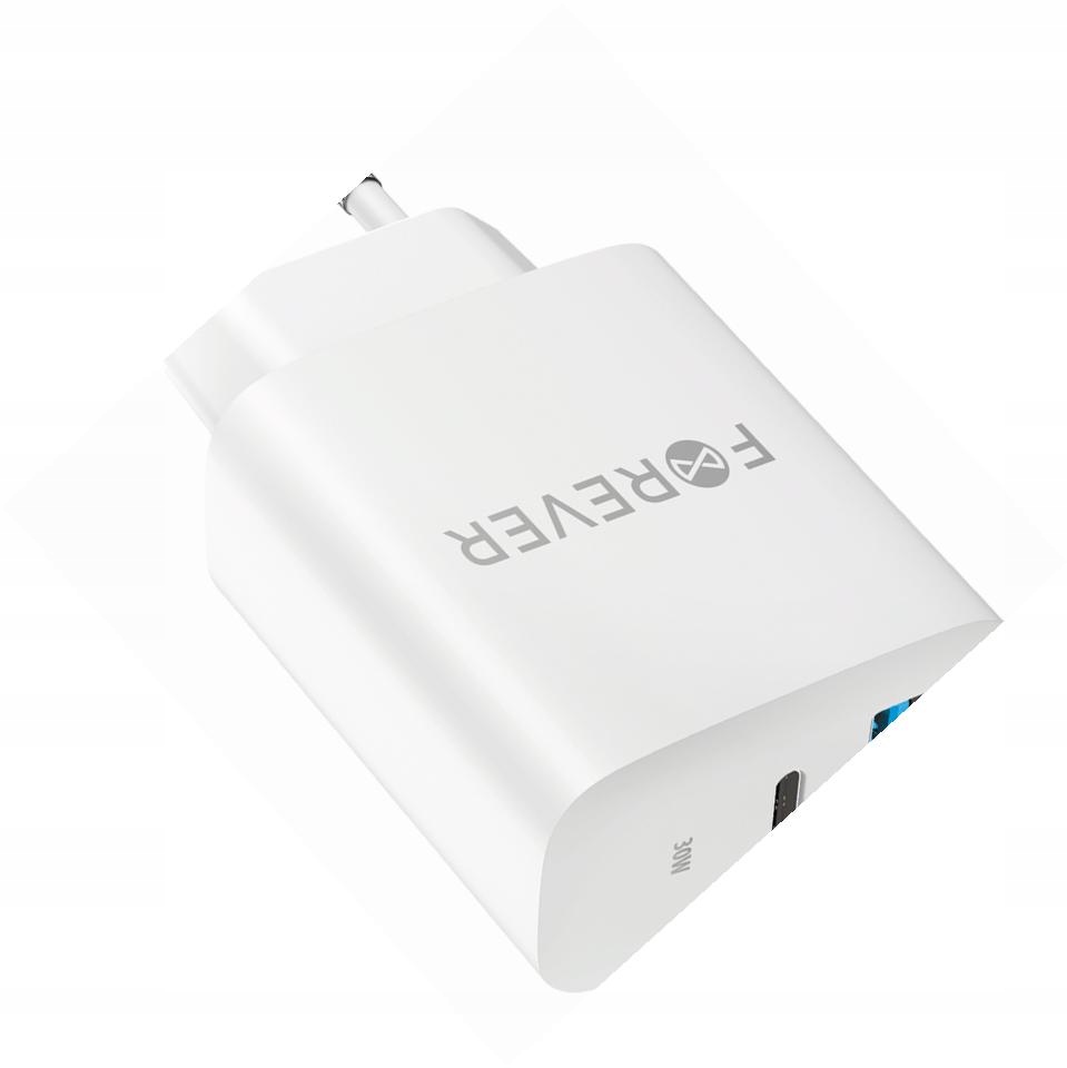 Szybka ładowarka 30W sama kostka 2 wejścia do Xiaomi Redmi 10 Power