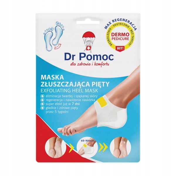 

Dr Pomoc maska złuszczająca pięty