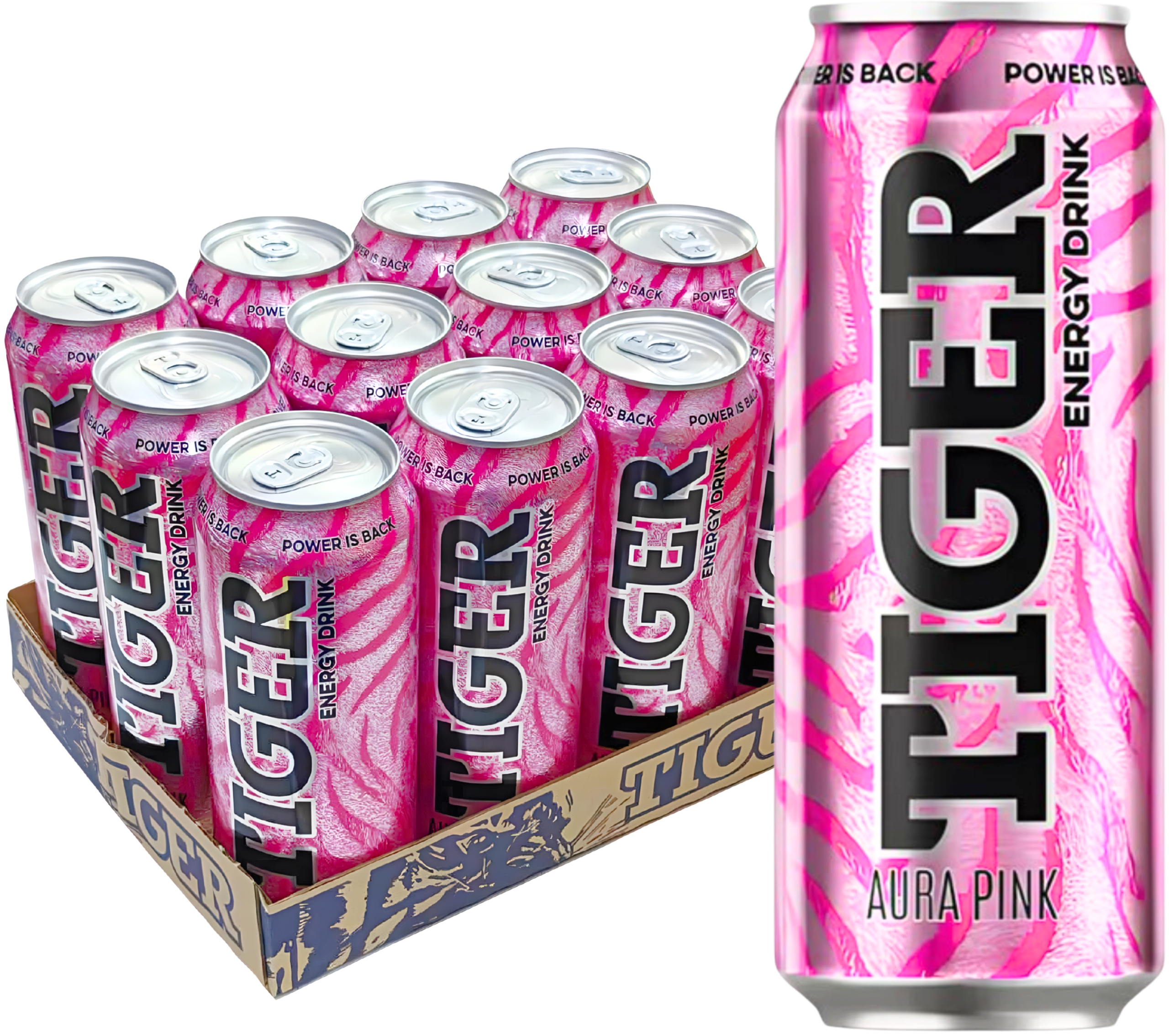 Tiger Aura Pink Candy 12×0,5l