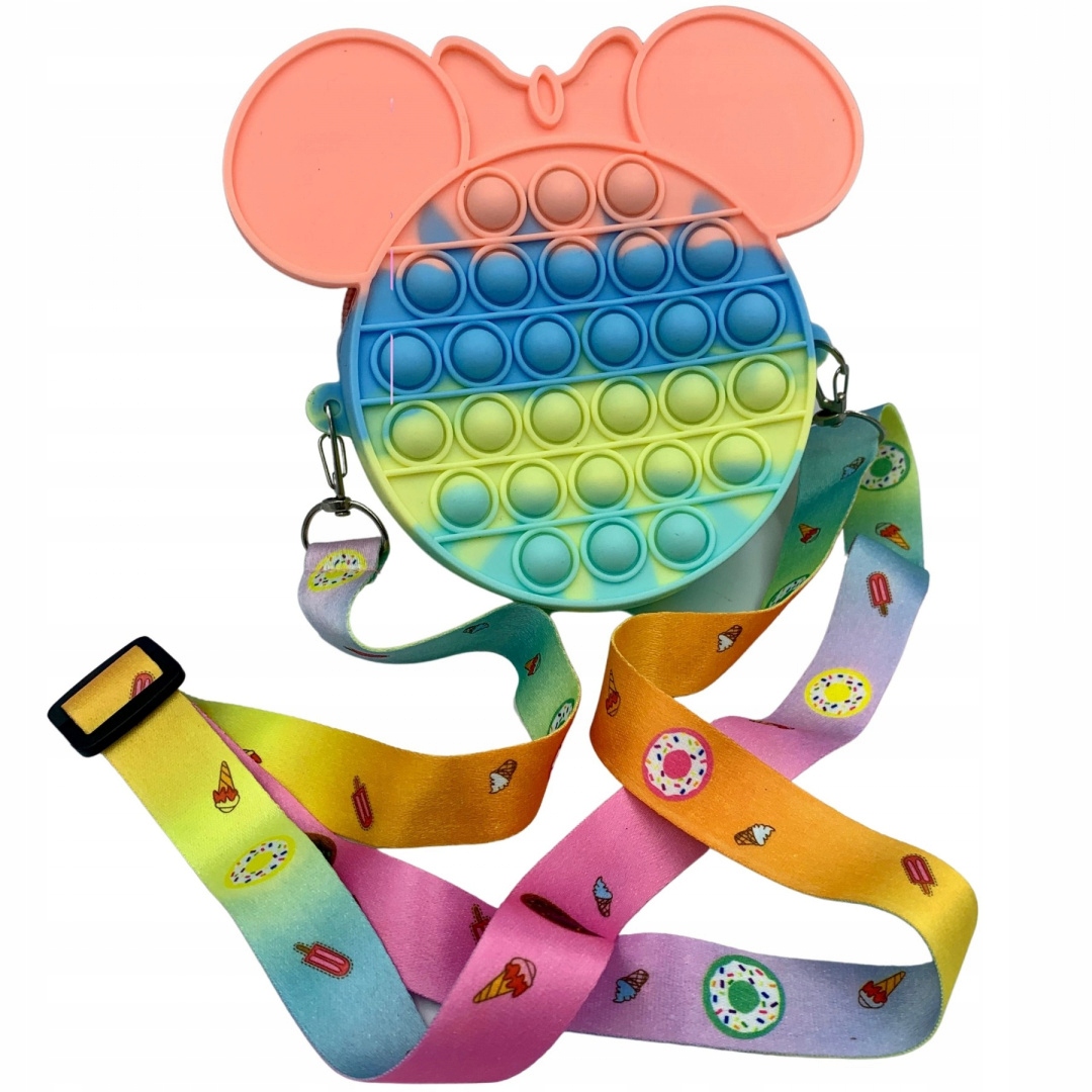 

Pop It Push Bubble Torebka Myszka Minnie Na Pasku
