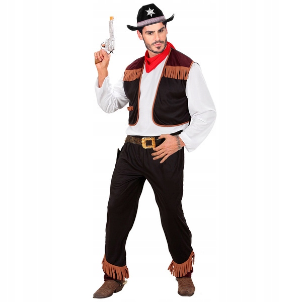 Kostým Kovboj Divoký Západ Western L