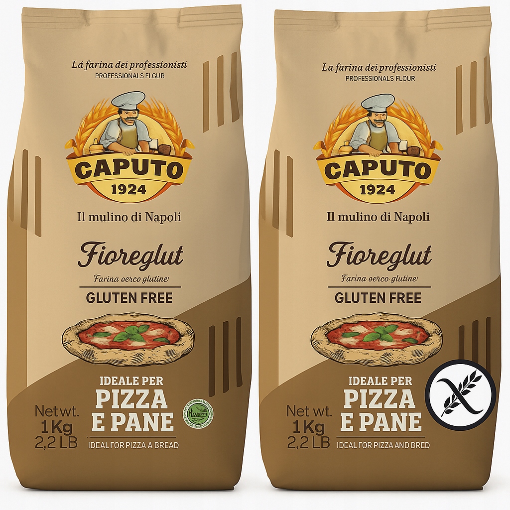 Mouka na pizzu a chléb Fioreglut gluten free 1 kg bez lepku, bezlepková