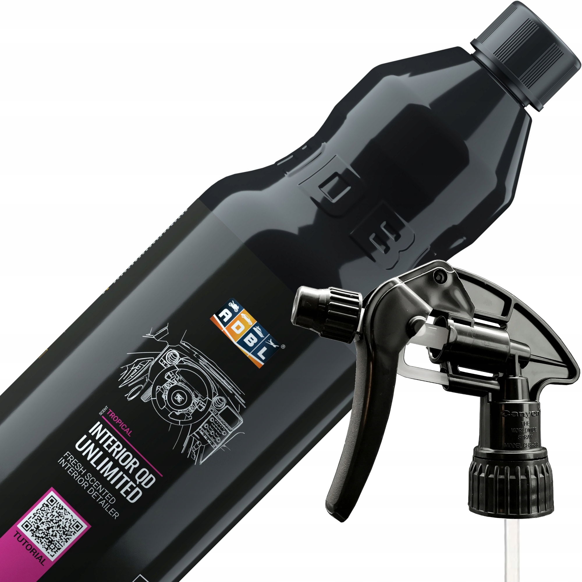 Adbl Interior Qd Unlimited 2w1 Do Czyszczenia Zabezpieczenia Plasików 1L