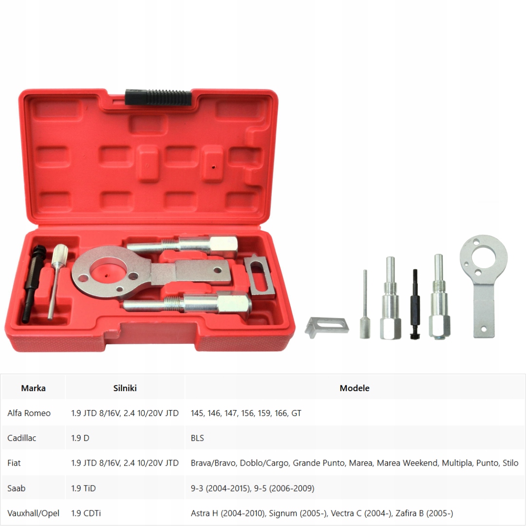 

Blokada Rozrządu Alfa Fiat Opel 1.6 1.9CDTi 2.0JTD