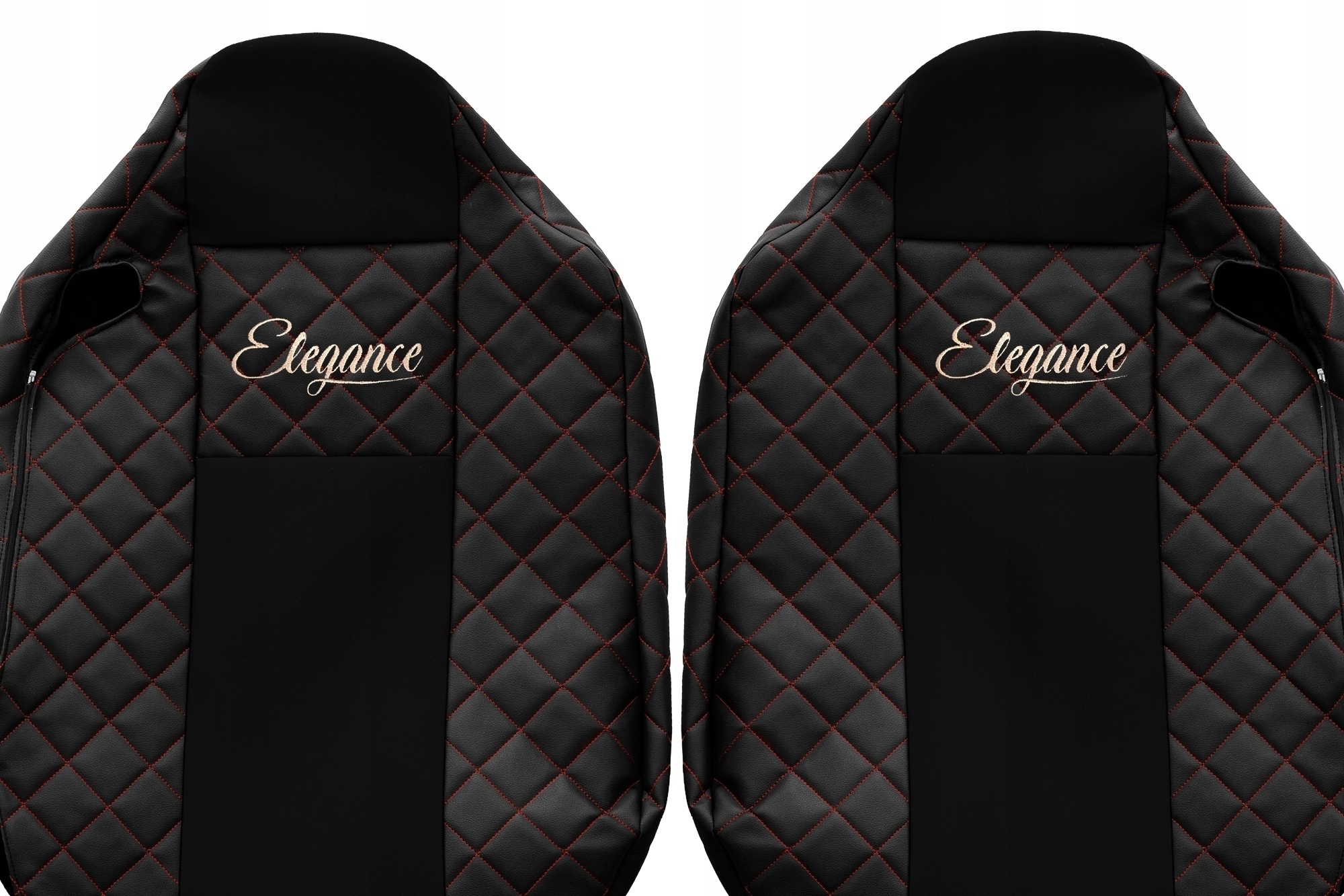 Pokrowce TIR RENAULT T 14- zagłówek zintegrowa pik Przeznaczenie przednie fotele