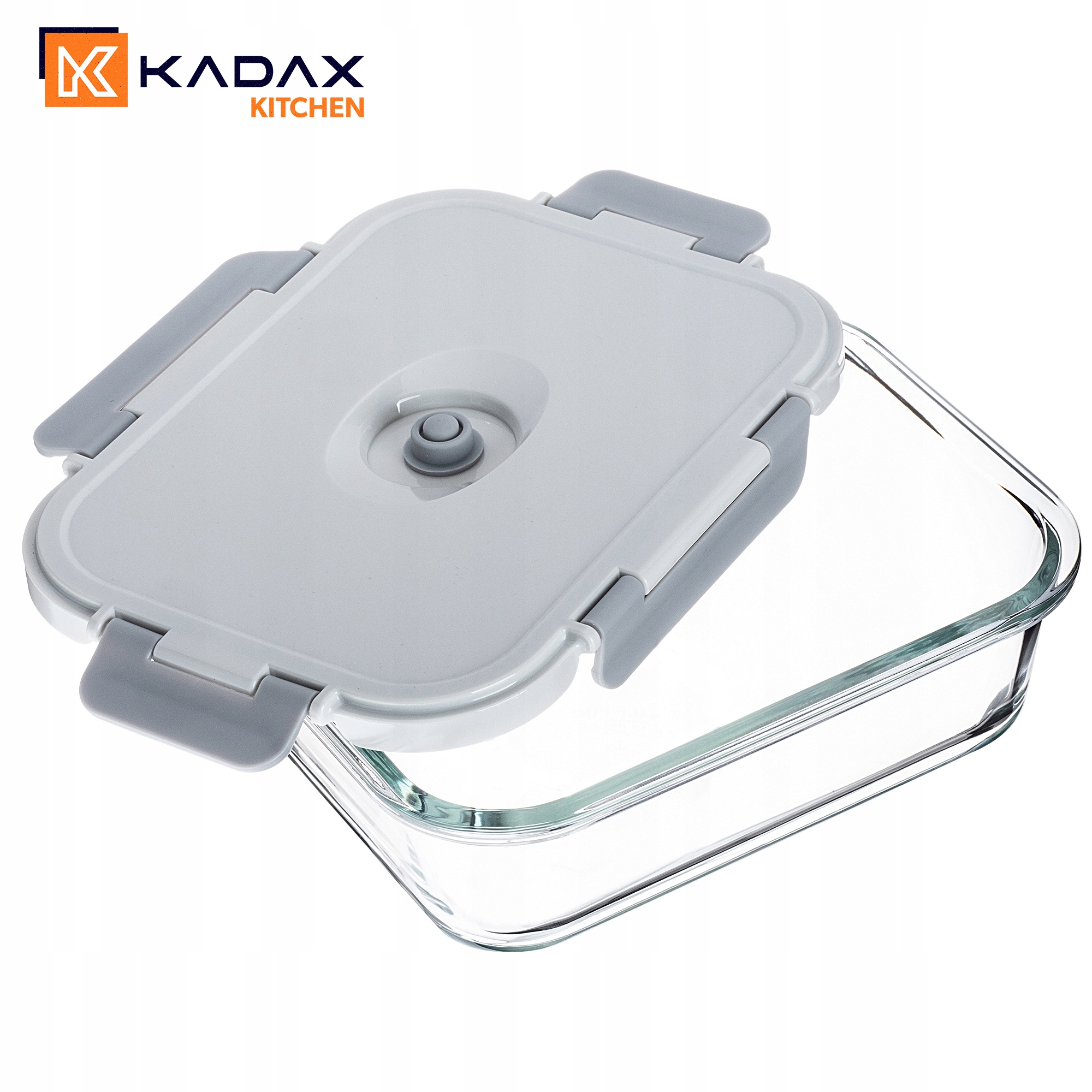 POJEMNIKI NA ŻYWNOŚĆ SZKLANY ZESTAW POJEMNIKÓW PRÓŻNIOWE 4x LUNCHBOX POMPKA Stan opakowania oryginalne