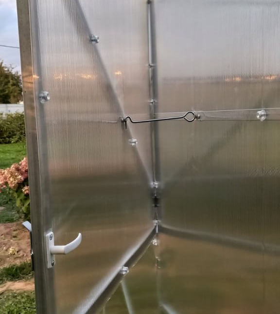 Szklarnia z poliwęglanu NOWA 3x6 m profile 25x25 poliwęglan 6mm Grubość 6 mm