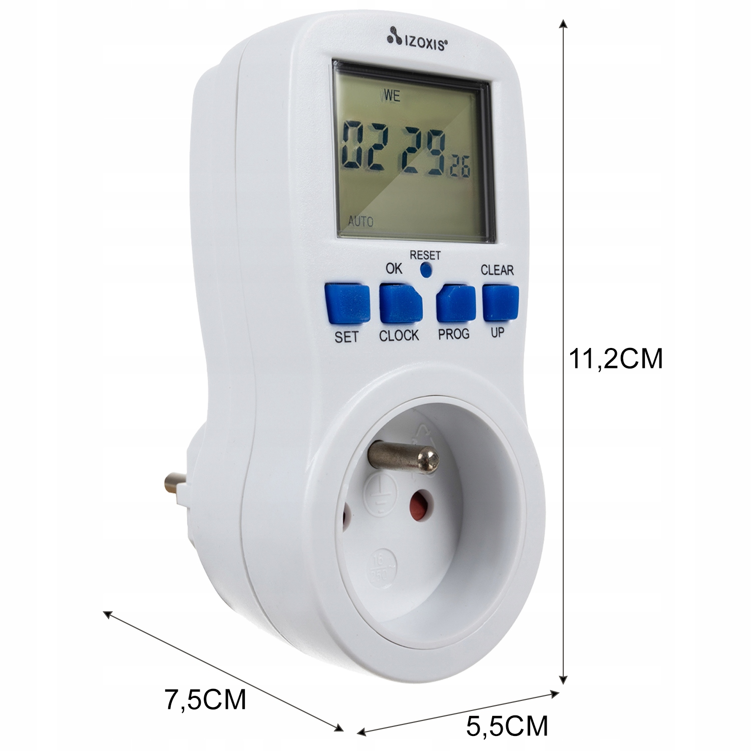 PROGRAMATOR CZASOWY WŁĄCZNIK WYŁĄCZNIK TIMER LCD Kod producenta 040 Cyfrowy Programator Czasowy LCD