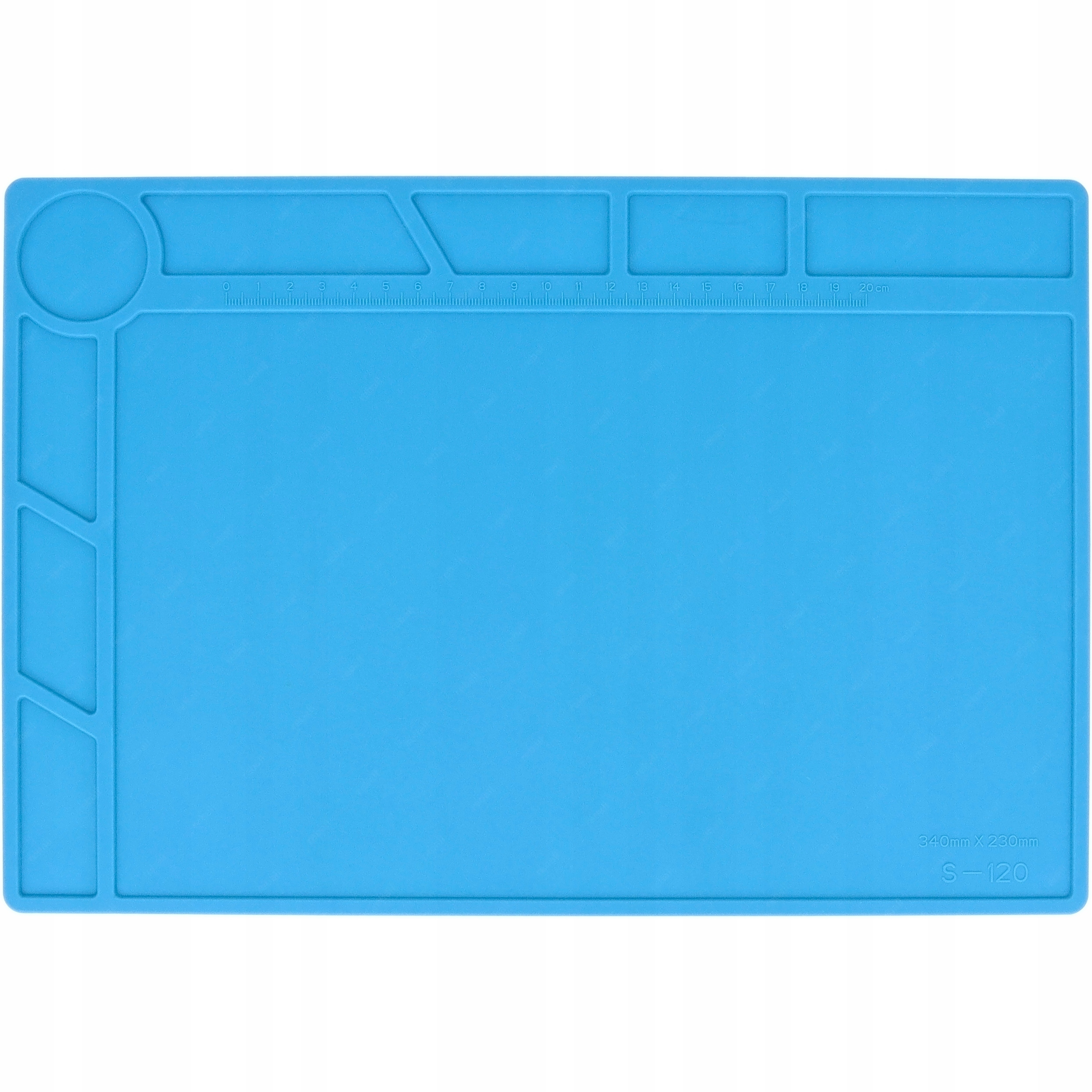 Mata stołowa Reball niebieski 34 cm x 23 cm