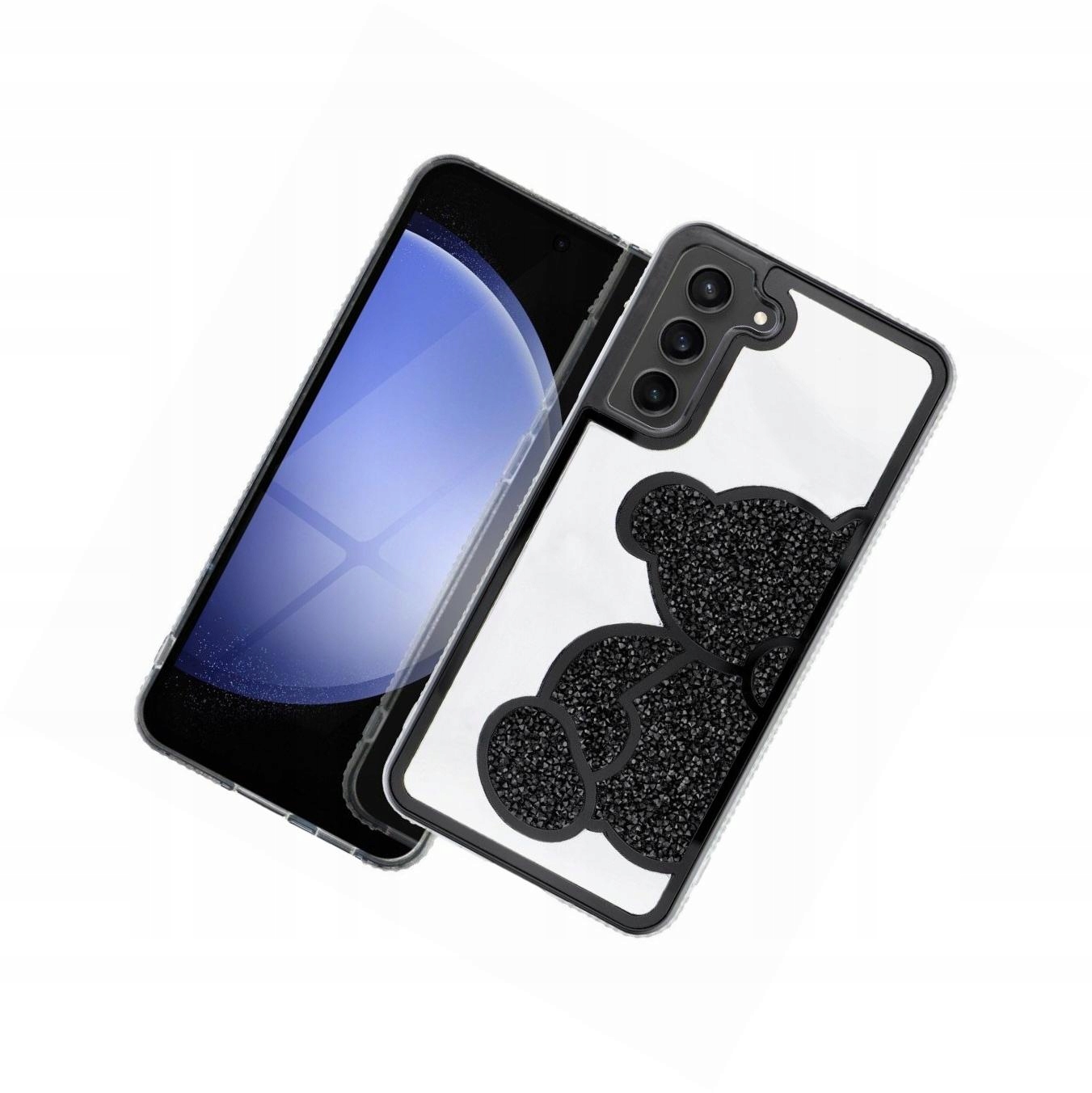 Etui Teddy Bear pokrowiec wzór Miś do Samsung Galaxy S23 plecki