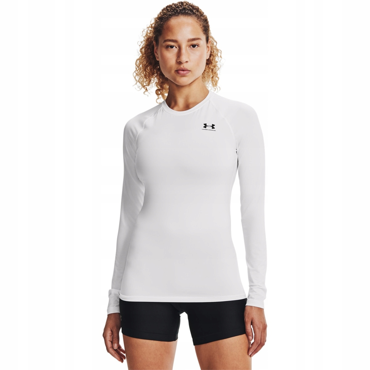 Damski longsleeve treningowy Under Armour biały Xs