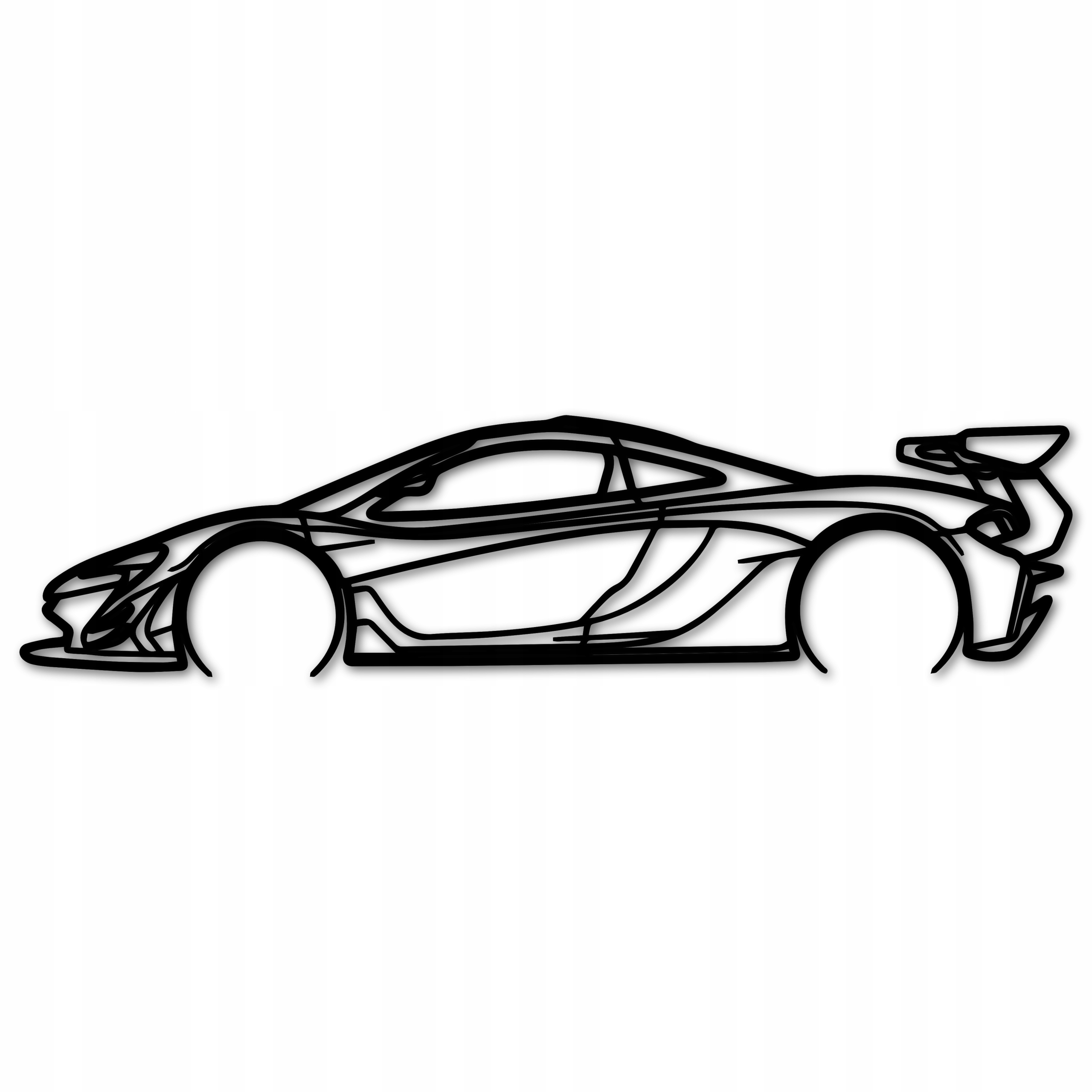 Ažurový Obraz Auto McLaren 22 Gtr Obrazy Do Ložnice Na Zeď 80 cm