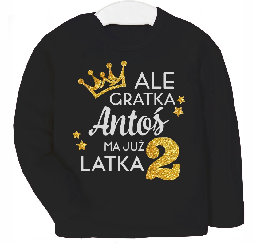 

Bluzka koszulka Ale gratka mam 2 latka Imię r 104