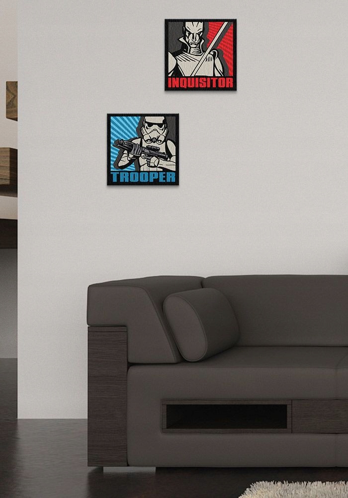 Obraz na płótnie Star Wars Rebels Inquisitor Obrazy na ścianę 30x30 cm EAN (GTIN) 5050574813709