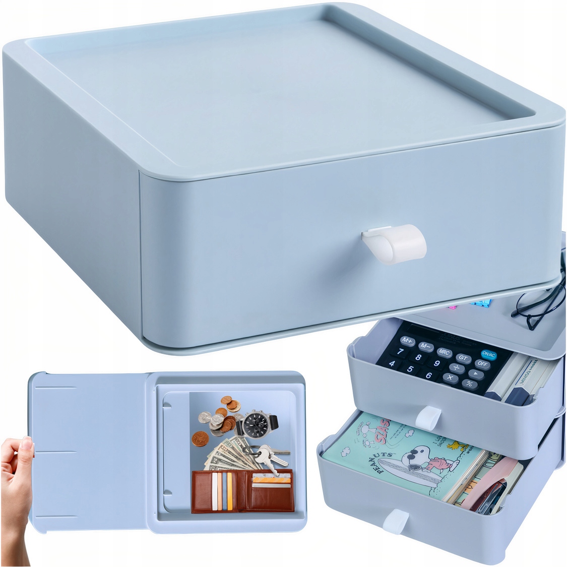 

Organizer Na Biurko Pojemnik Szufladka 1 sztuka