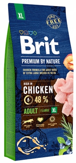 Brit Premium By Nature Chicken Adult Large XL 15kg