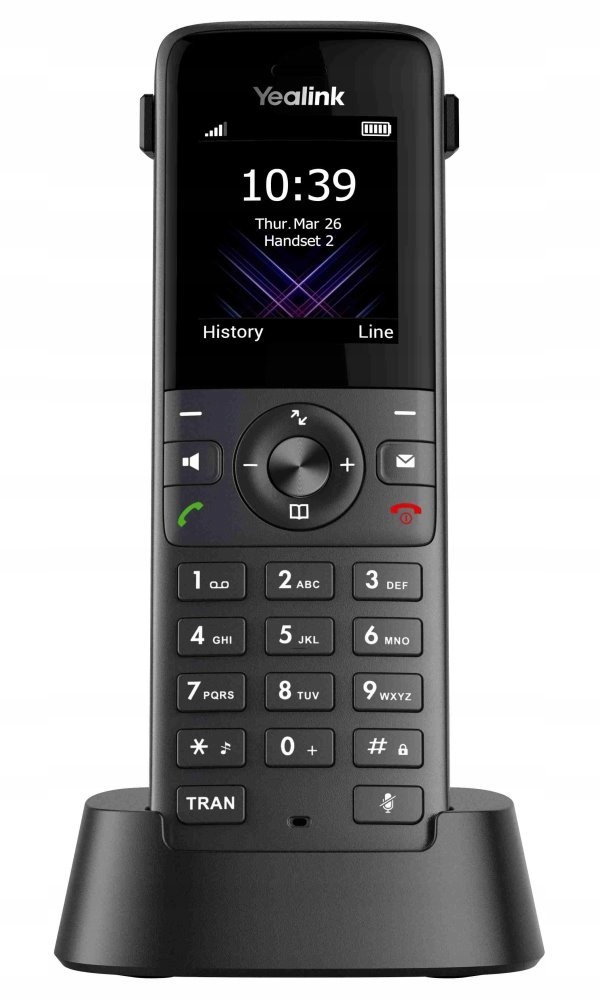Yealink W73H, Ip Dect ručka pro W73P, 1,8" barevný displej