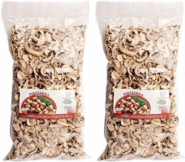 Pečírka Extra Krájená 10kg Nová Sbírka 2025 Polsko Atest sušené houby